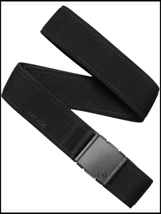 Slim Adventure Belt with Heavy Duty Stretch and Metal Free Buckle